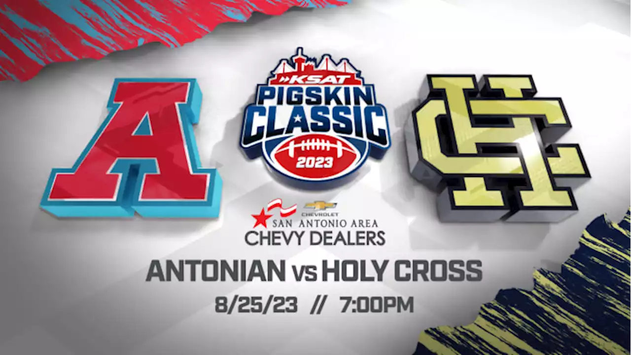 RECAP: Antonian lights up scoreboard against Holy Cross to win Game 1 of KSAT Pigskin Classic 2023