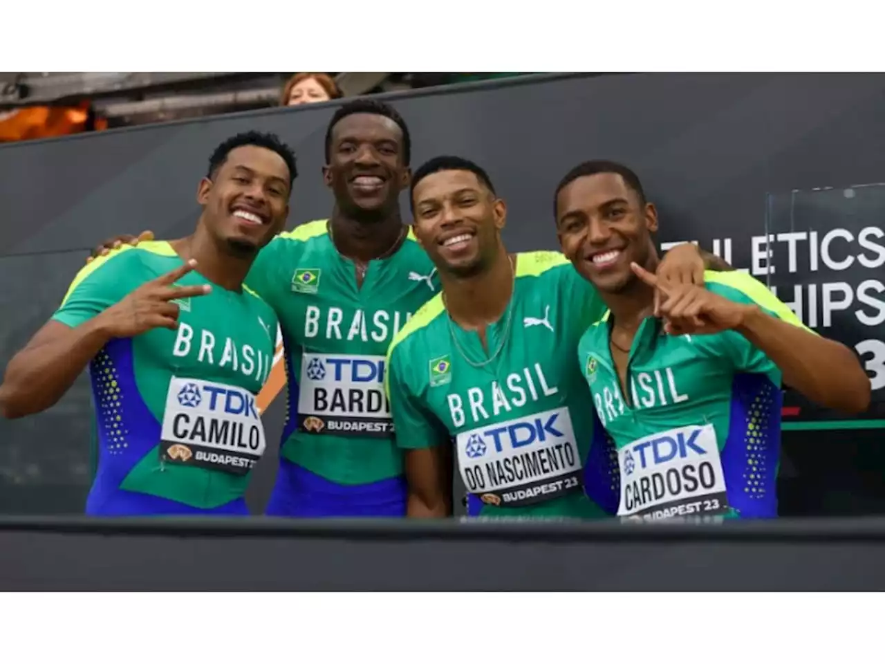 Paulo André garante vaga na final do 4x100 no Mundial de atletismo