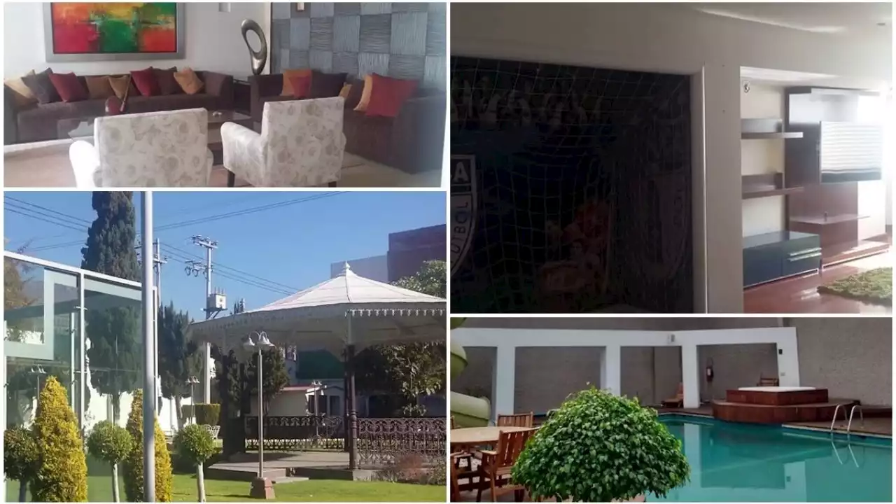 Alberca, tobogán, centro de juegos y demás; así era la casa oficial de los gobernadores