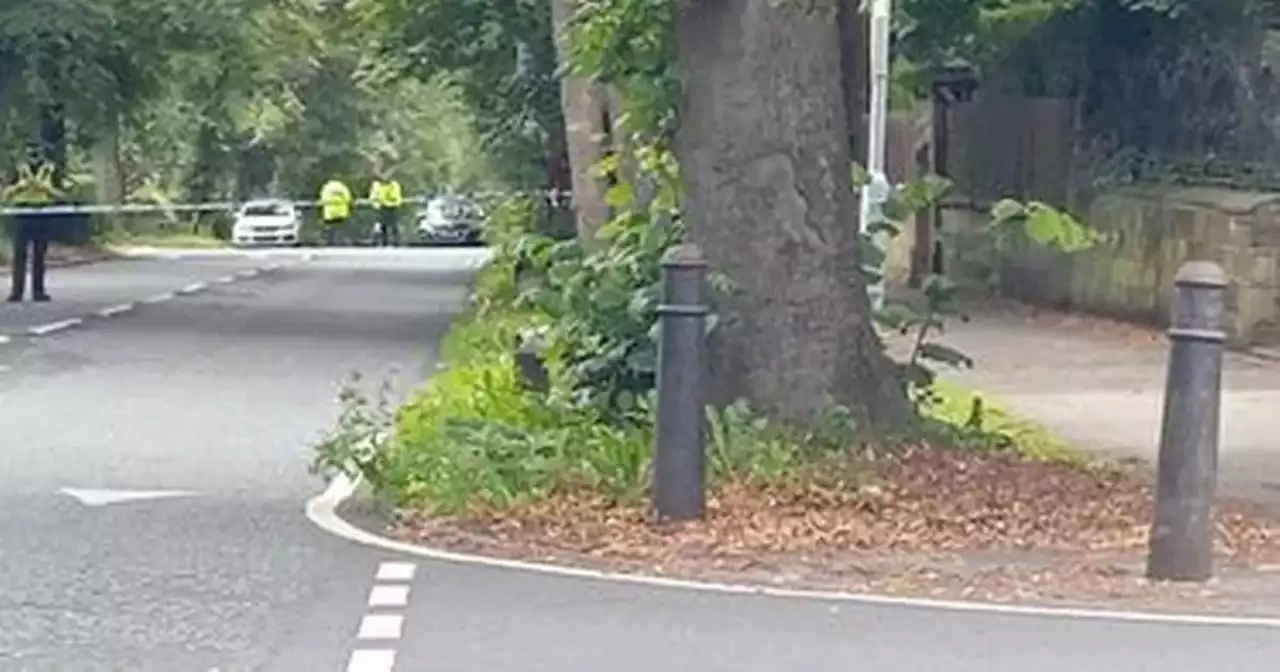 Live as huge cordon cuts off Leeds road with police guarding scene