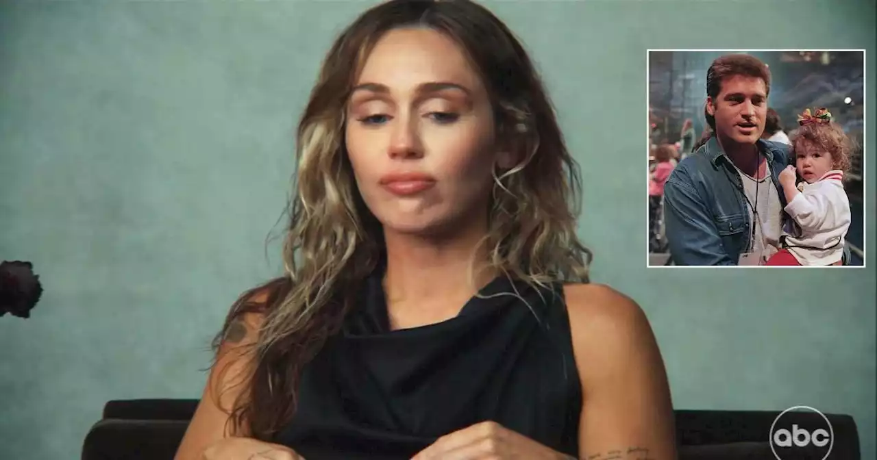 Miley Cyrus cries discussing 'estranged' father Billy Ray Cyrus