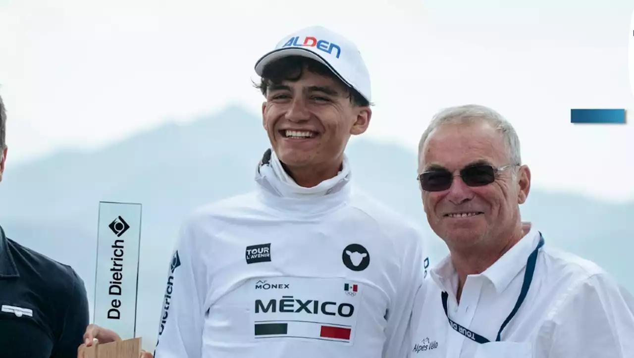 Mexicano Isaac del Toro gana sexta etapa del Tour de Francia Sub 23