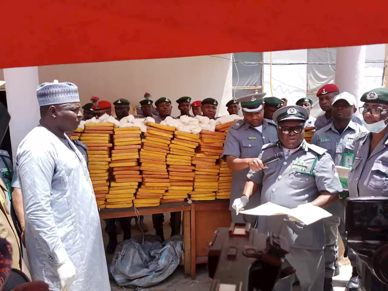 Kebbi customs intercept 371 packs of cannabis, 98 packs of diazepam