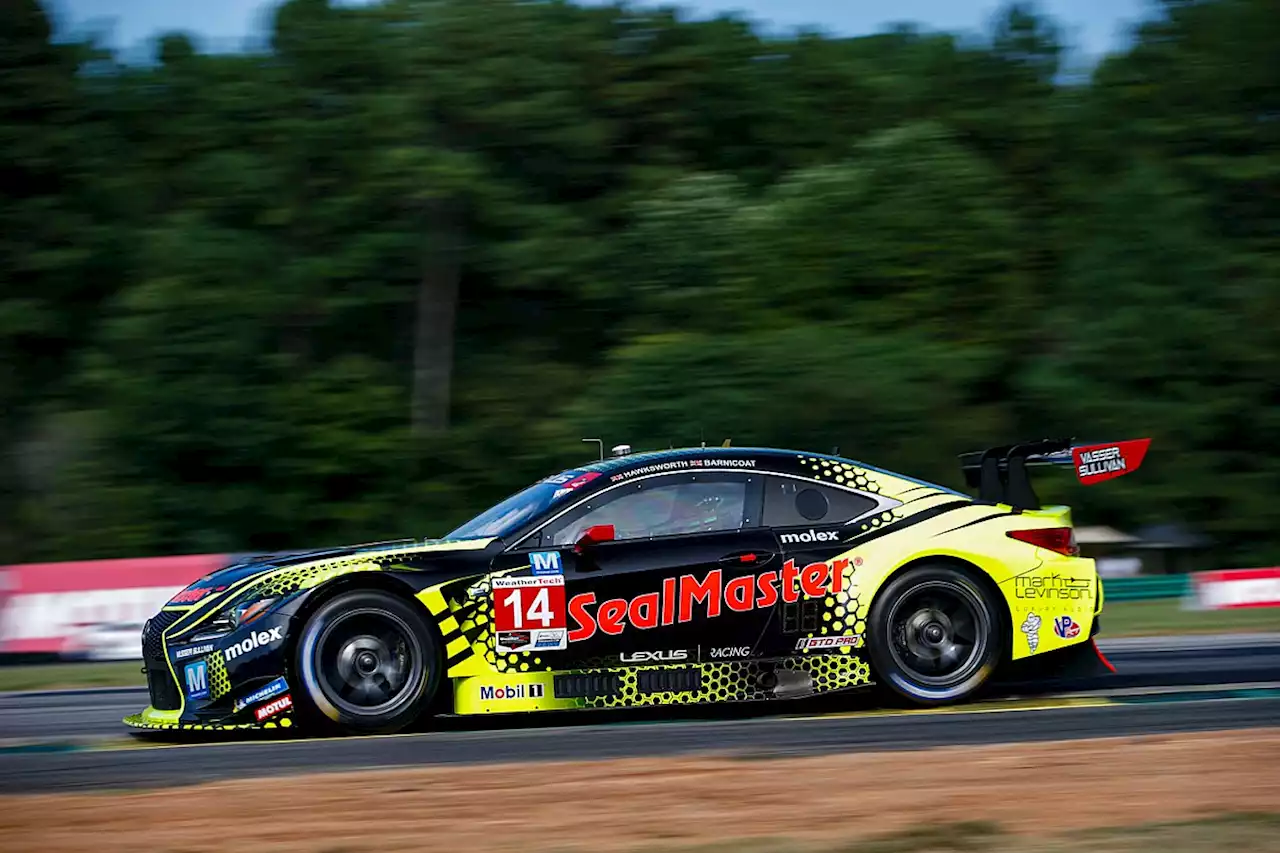 IMSA VIR: Hawksworth and Vasser Sullivan Lexus earn pole