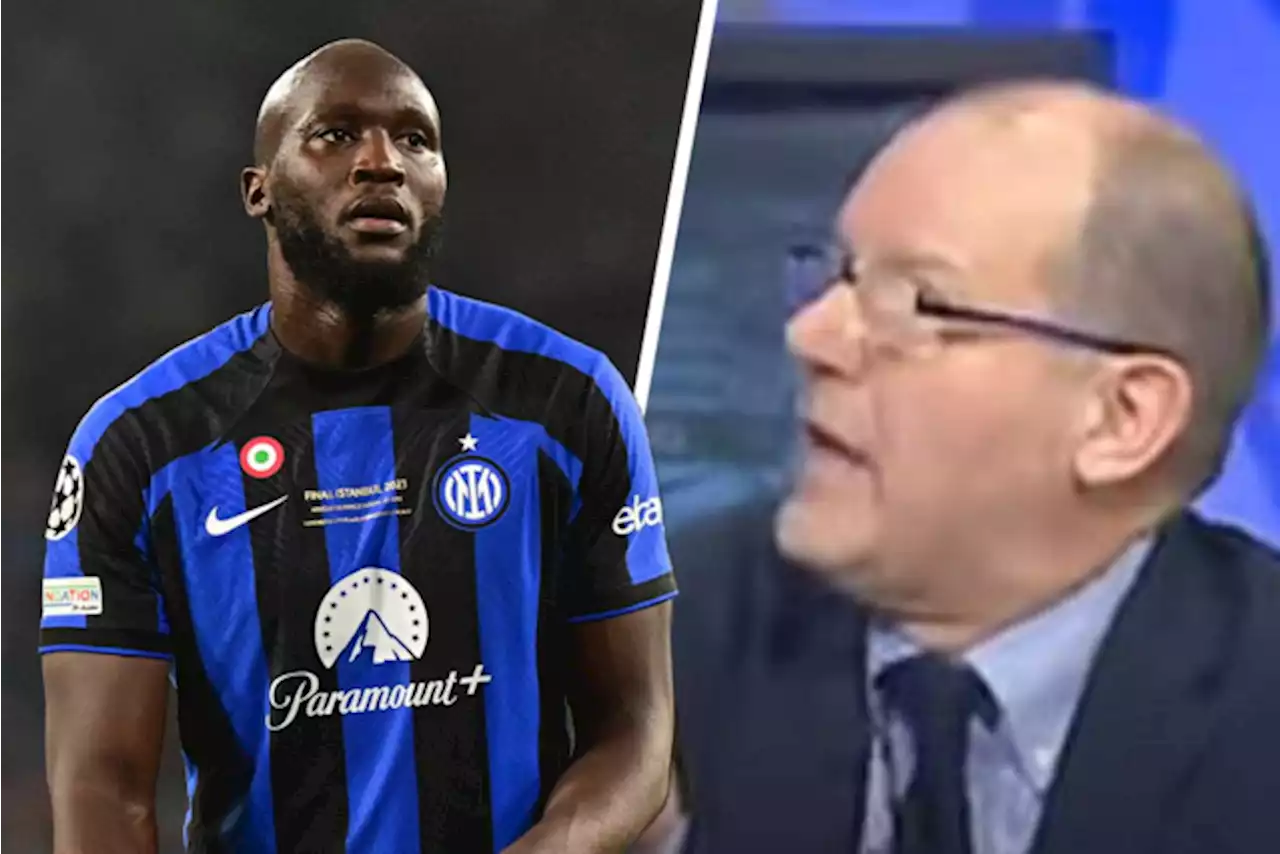 Journalist maakt live op televisie racistische opmerking over Romelu Lukaku en wordt uit studio gezet