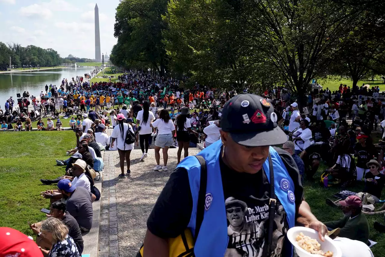 Hundreds of New Jerseyans gather for the 60th Anniversary March on Washington