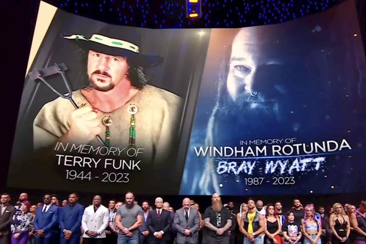 Bray Wyatt, Terry Funk get emotional tribute at WWE ‘SmackDown’