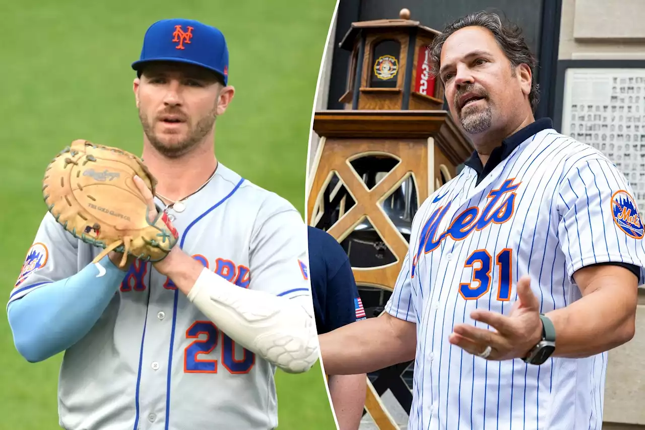 Mike Piazza opens up about Pete Alonso’s Mets future: ‘Work to be done’