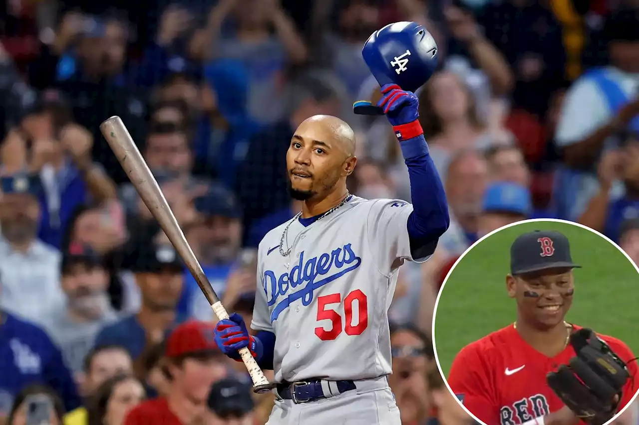 Mookie Betts gets big standing ovation from Red Sox, fans in Fenway Park return