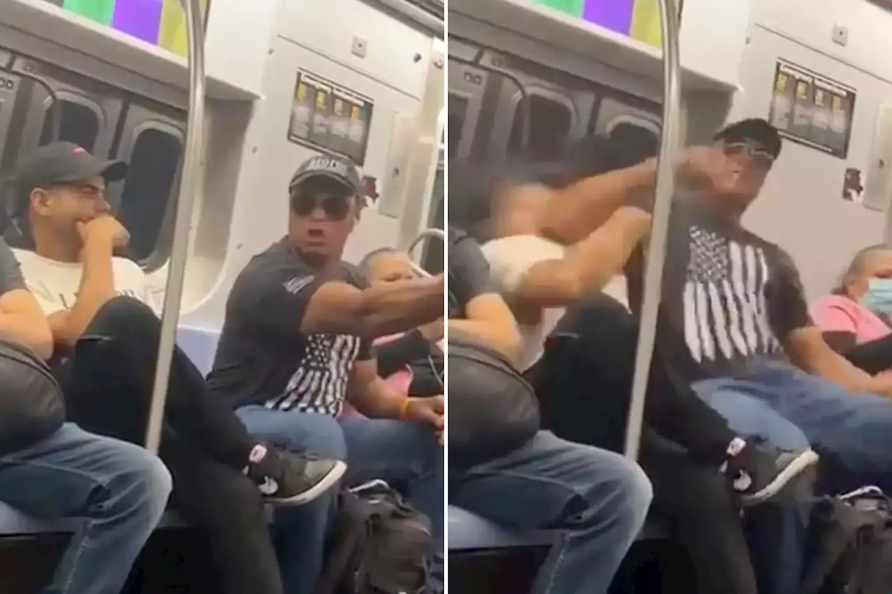 NYC commuter knocks out stranger who fell asleep on him on Queens subway