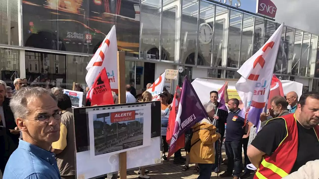 Halte ferroviaire : un « baroud d’honneur » en gare du Mans