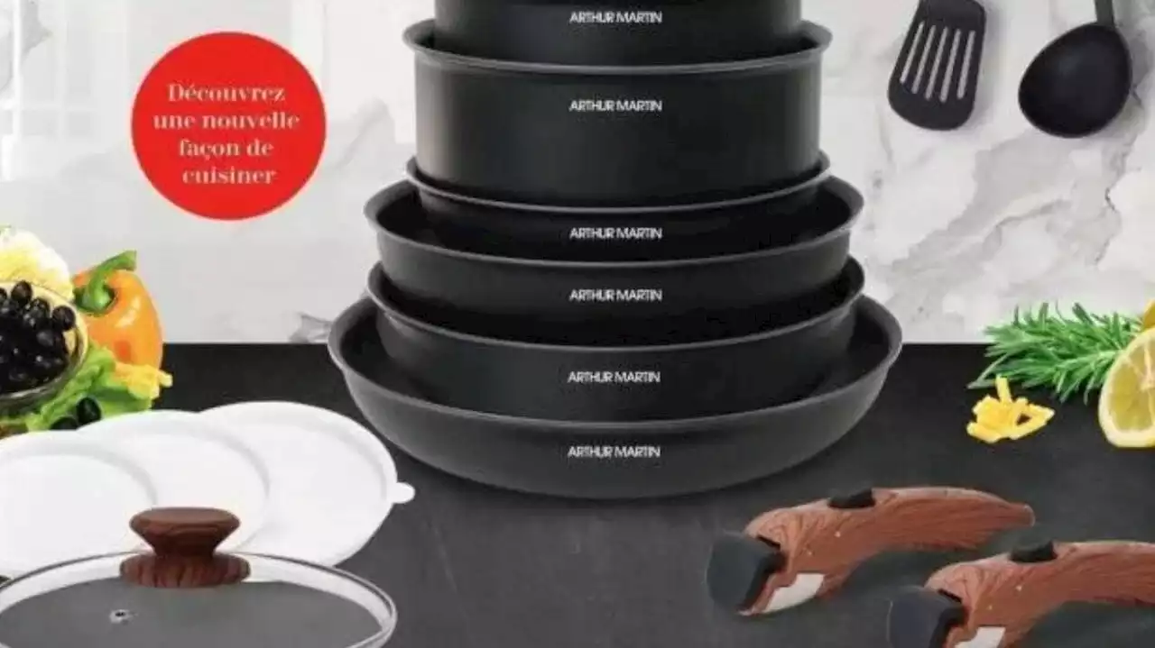 Renouvelez votre batterie de cuisine à moins de 80 euros avec cette offre limitée Arthur Martin