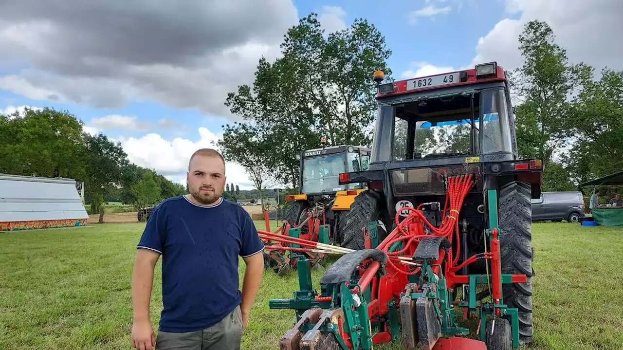 Un concours de labour symbolique pour le retour du comice agricole de Neuillé