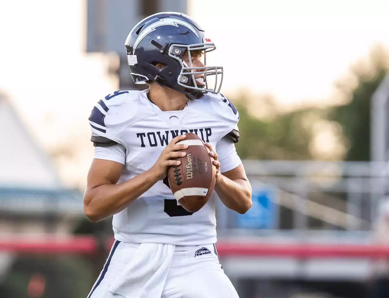 Manheim Township’s Hayden Johnson passes for 4 touchdowns, runs for another in win vs. Cumberland Valley