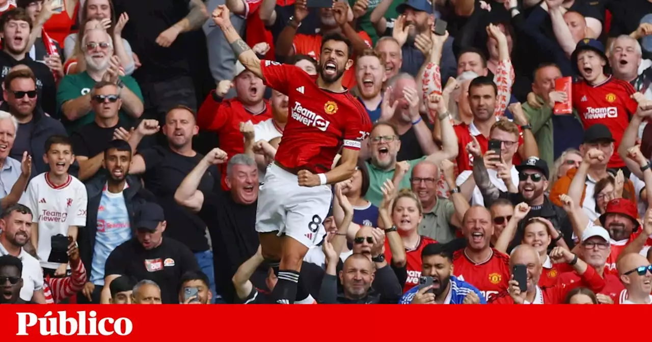 Bruno Fernandes “herói” em Old Trafford, Palhinha e Fábio Vieira também brilham