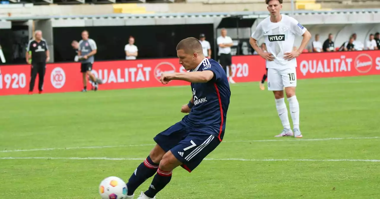 Beim 5:0 in Elversberg: So bewertet Fortunas Trainer die abgezockte Nummer von Tzolis