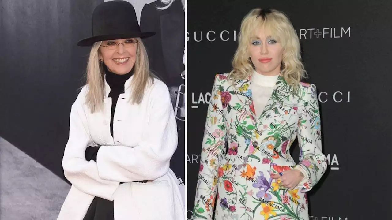 Diane Keaton ehrt neuen Song von Miley Cyrus mit besonderem Video