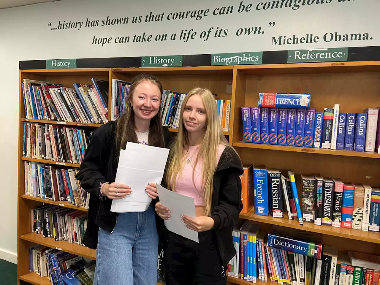 Bridgnorth pupils celebrate GCSE success