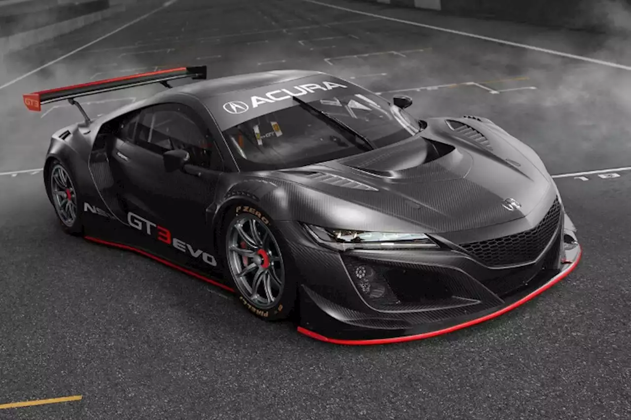 Ab 2019 im Einsatz: Acura zeigt den NSX GT3 Evo