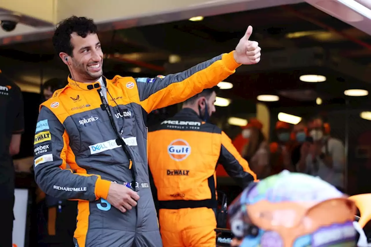 Daniel Ricciardo (McLaren): «Schwung mitnehmen»