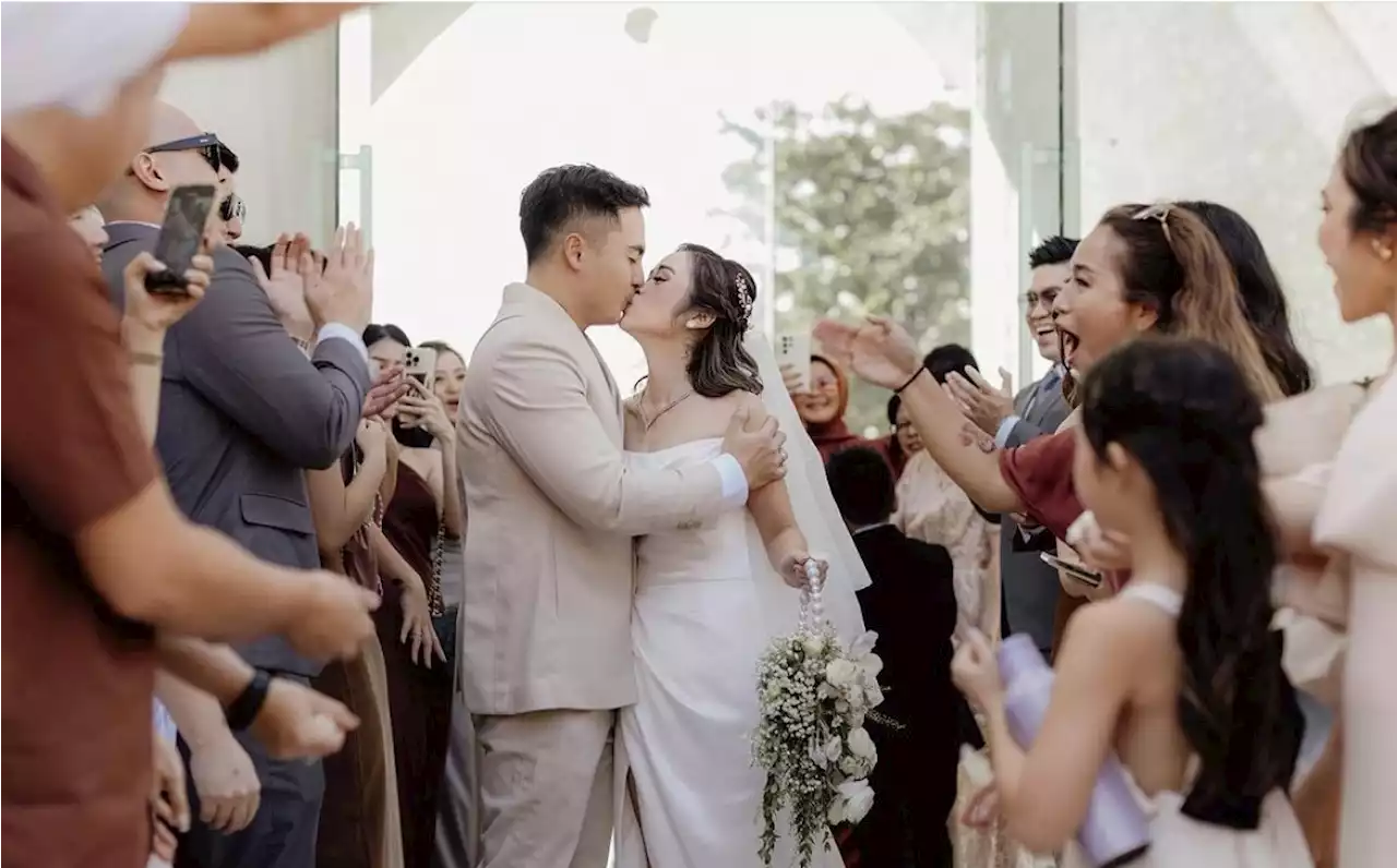 Gritte Agatha dan Arif Hidayat Resmi Nikah setelah 11 Tahun Pacaran