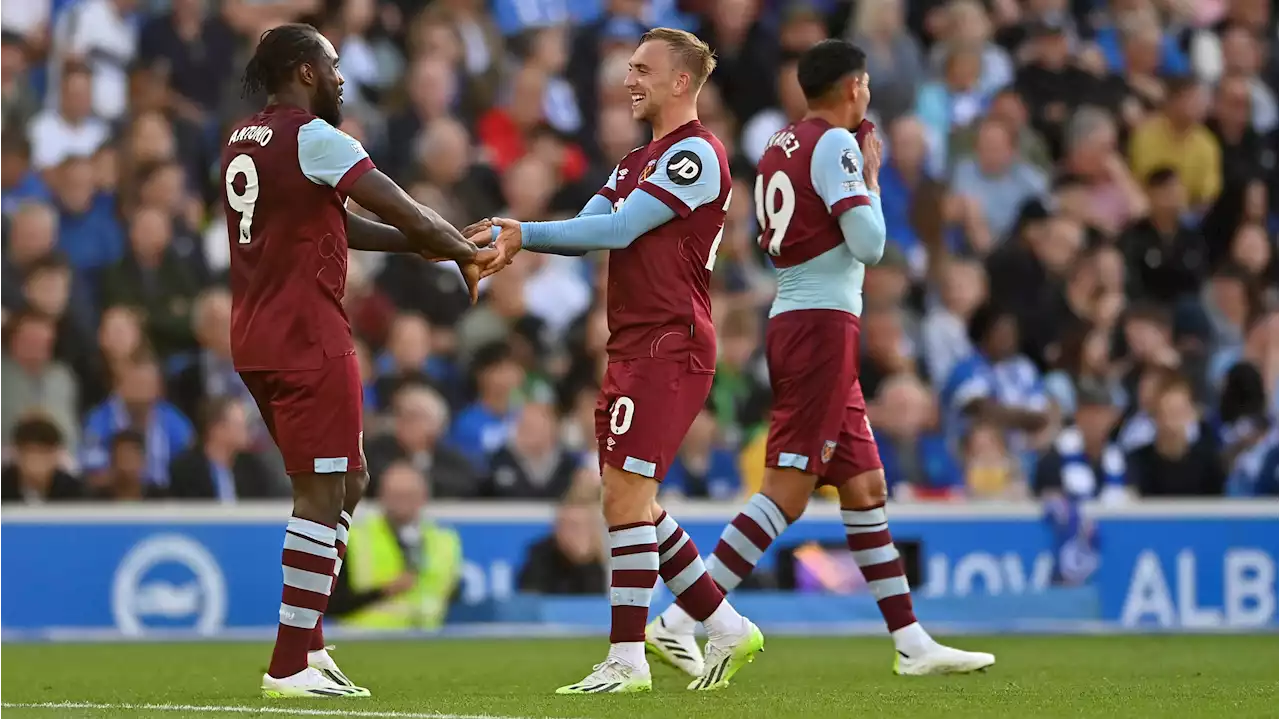 Bowen stars as West Ham seal easy win over Brighton with just 20 per cent possession