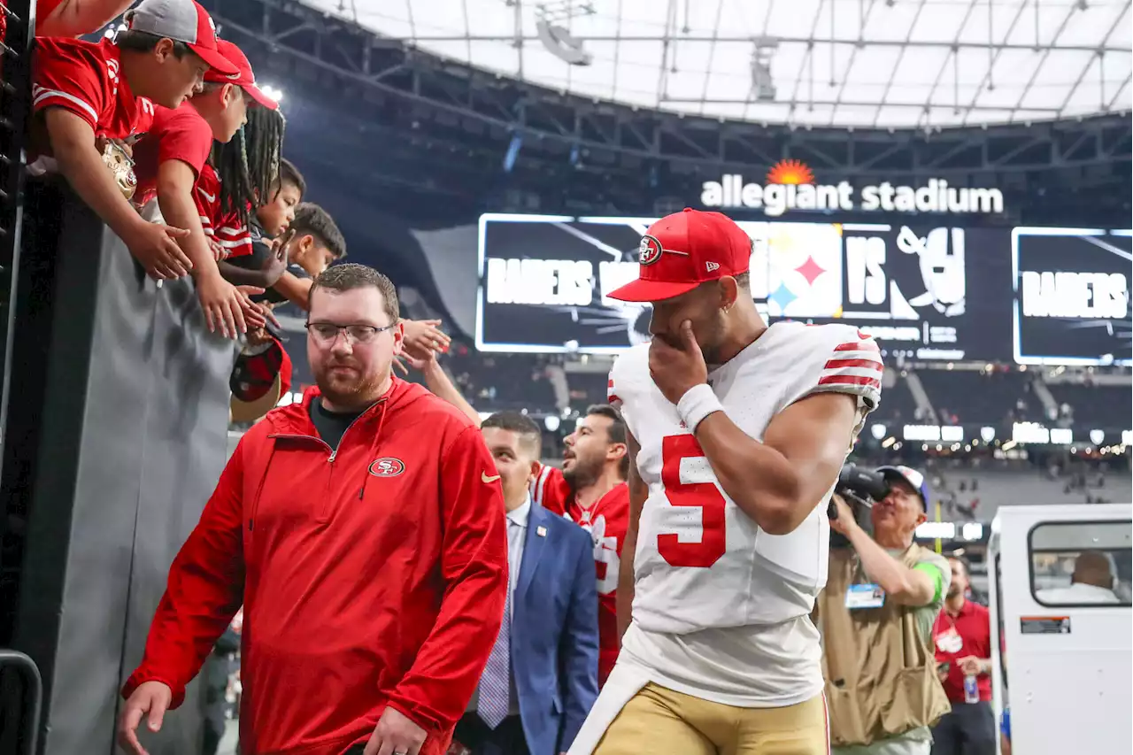 The awkward and necessary end to the 49ers' Trey Lance era