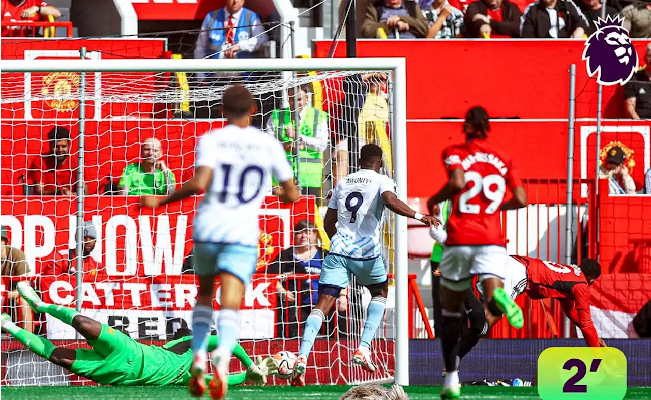 EPL: Awoniyi extends scoring streak in Forest defeat to Man United as Arsenal drop points