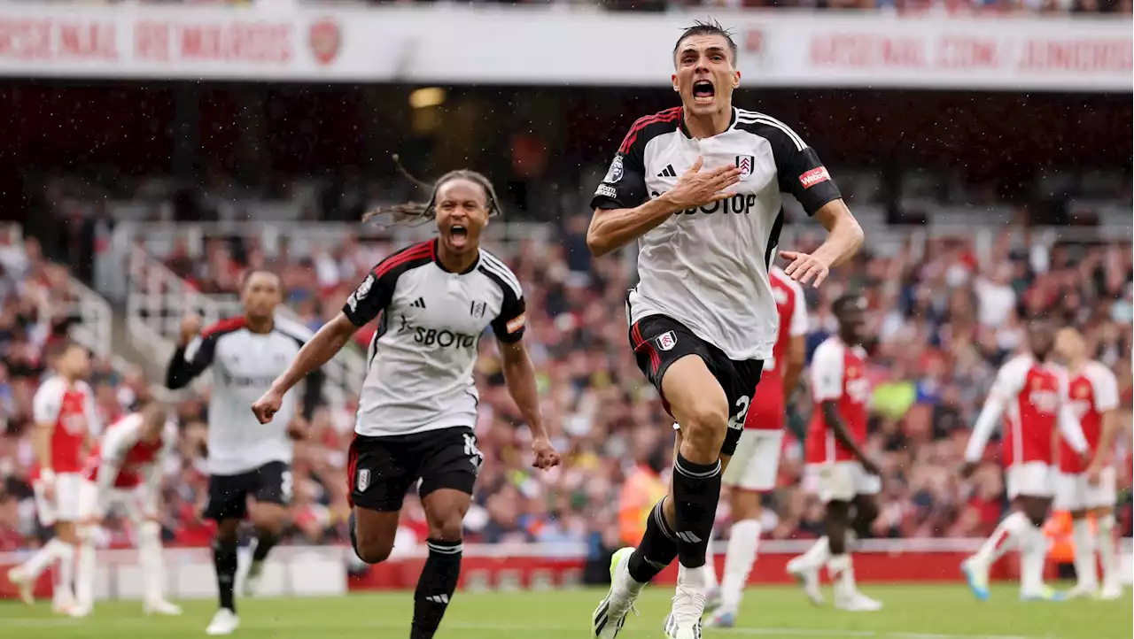 Arsenal take early title race blow after sloppy draw with ten-man Fulham