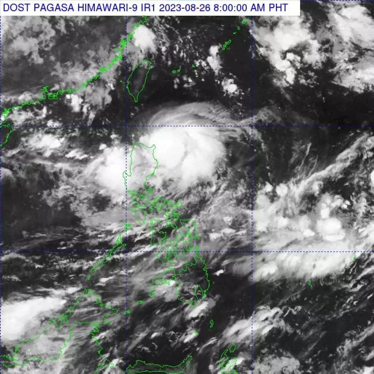 Signal no. 2 up in parts of Northern Luzon as 'Goring' intensifies into a typhoon