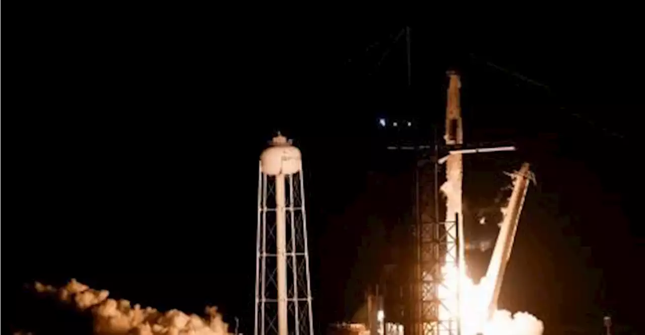 NASA and SpaceX crew of four blast off to ISS