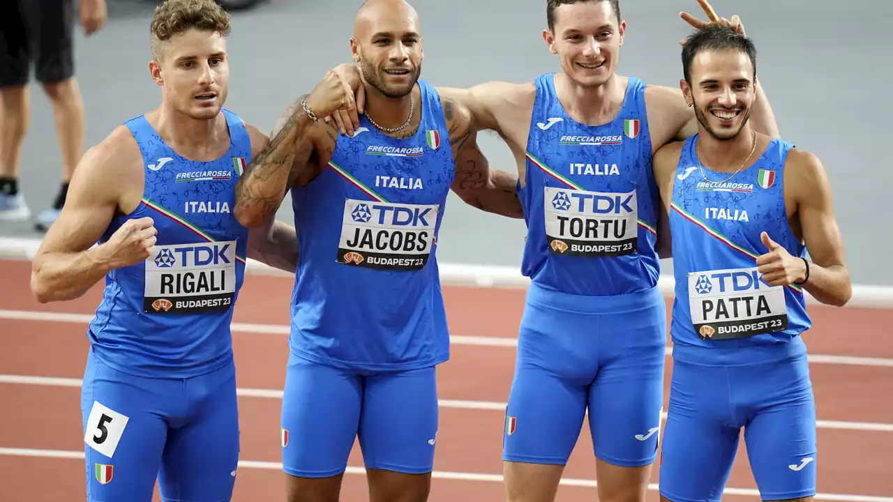 Mondiali Atletica, Italia d'argento nella staffetta 4x100: vincono gli Usa