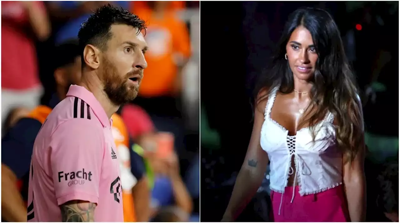 Antonela Roccuzzo se confundió a Jordi Alba con Lionel Messi y la situación casi termina de la peor manera