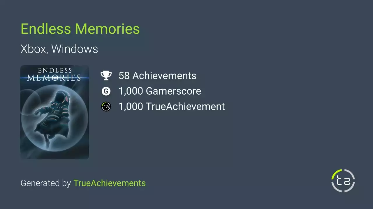 Endless Memories Achievements