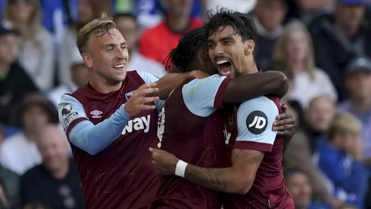 West Ham ends Brighton's perfect record in EPL