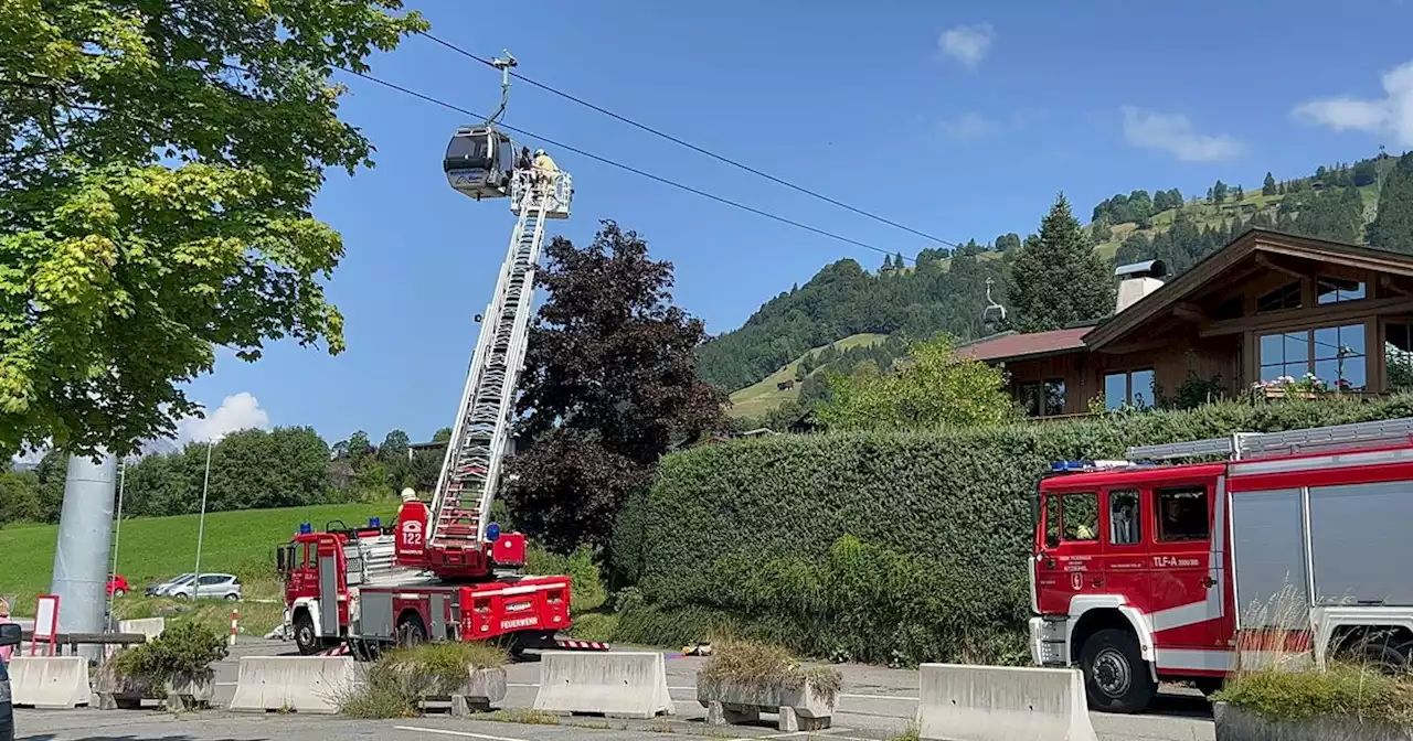 Stillstand der Kitzbüheler Hornbahn: 15 Personen aus Gondeln geborgen | Tiroler Tageszeitung Online