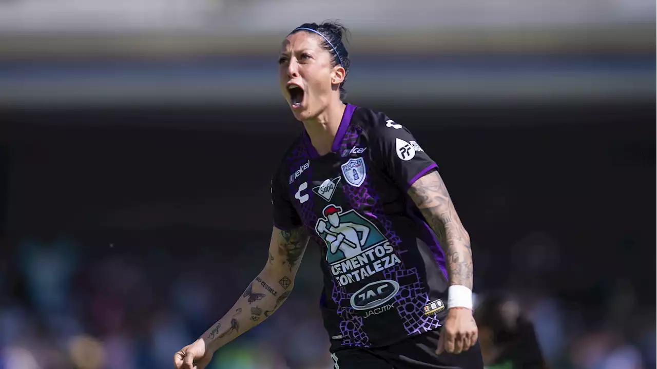 Jennifer Hermoso, respaldada por la Liga MX Femenil y su presidenta Mariana Gutiérrez