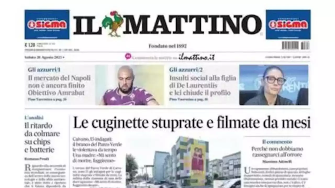 Il Mattino: 'Il mercato del Napoli non è finito. Obiettivo Amrabat'