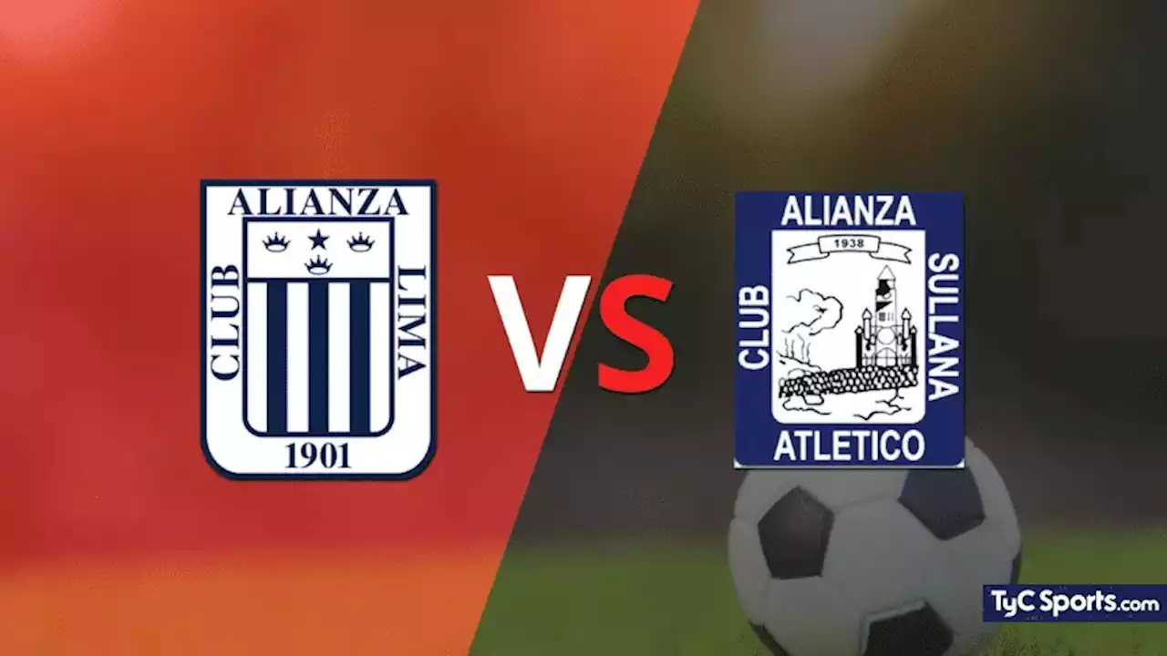 Alianza Lima vs. Alianza Atlético en vivo: cómo verlo, horario y TV