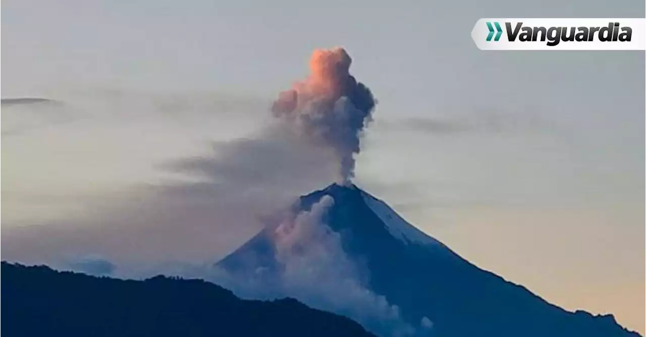 Cerca de 40 explosiones cada hora se registran en el volcán ecuatoriano Sangay