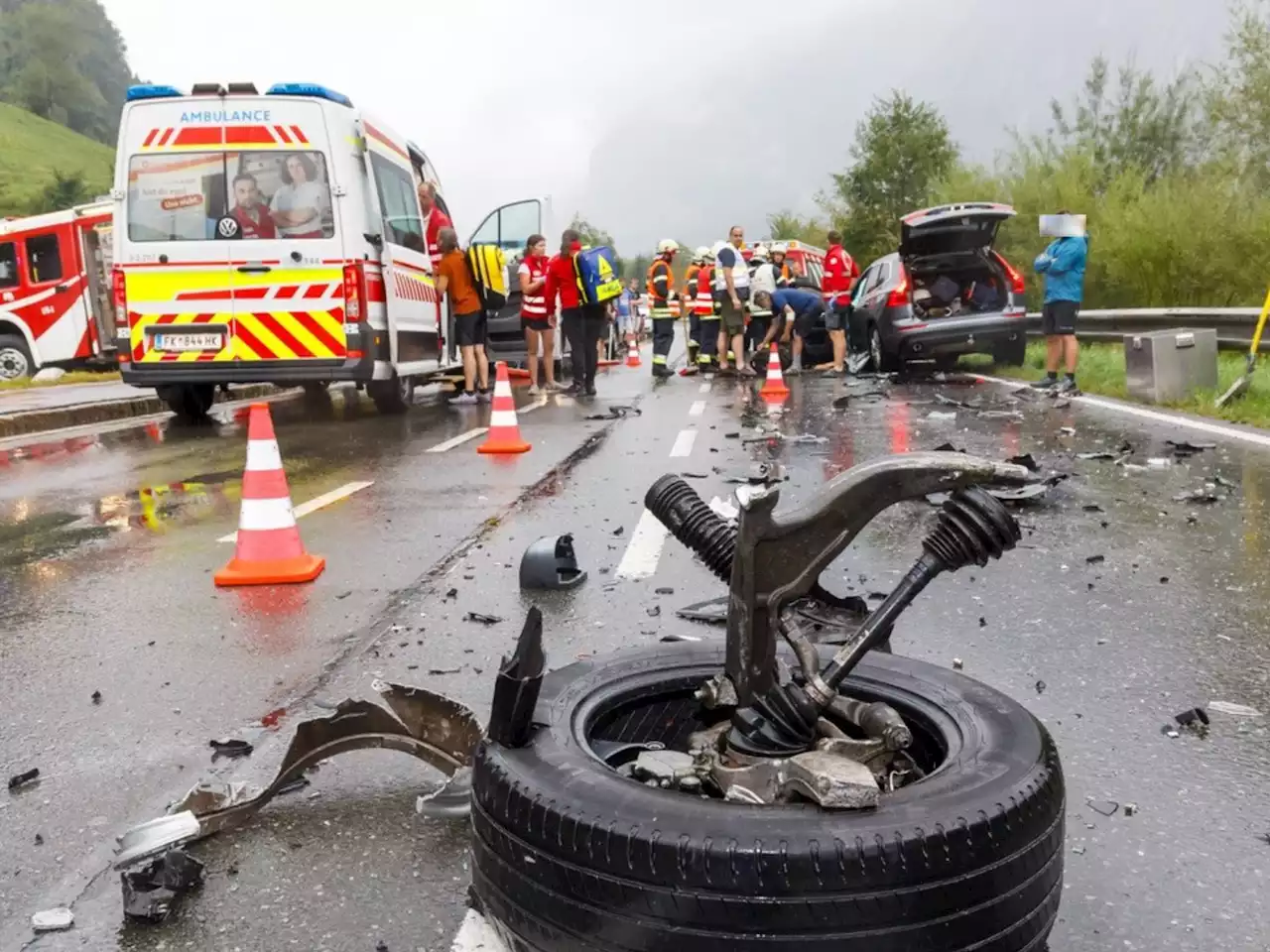 Mellau: Frontalkollision nach Schwindelanfall