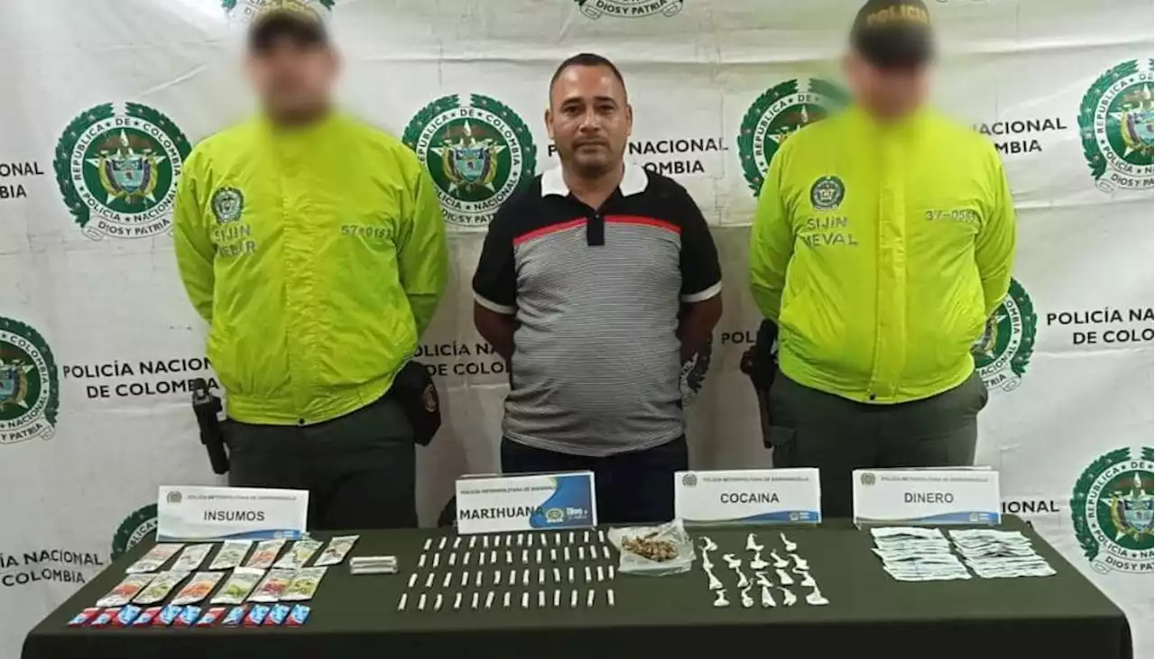 Con dron capturaron a presunto expendedor de droga en el corregimiento La Playa