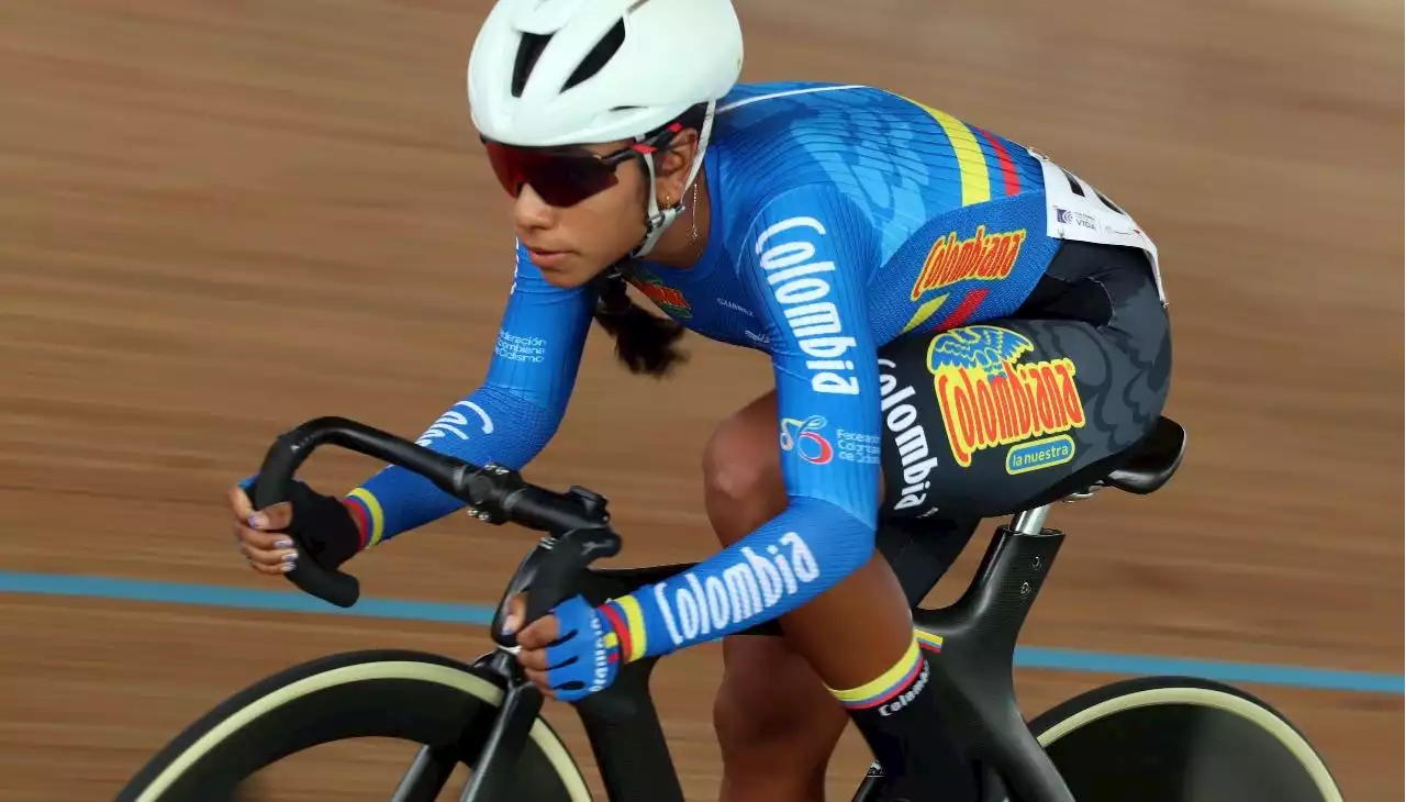 Juliana Londoño, primera medalla de oro para Colombia en el Mundial de Pista