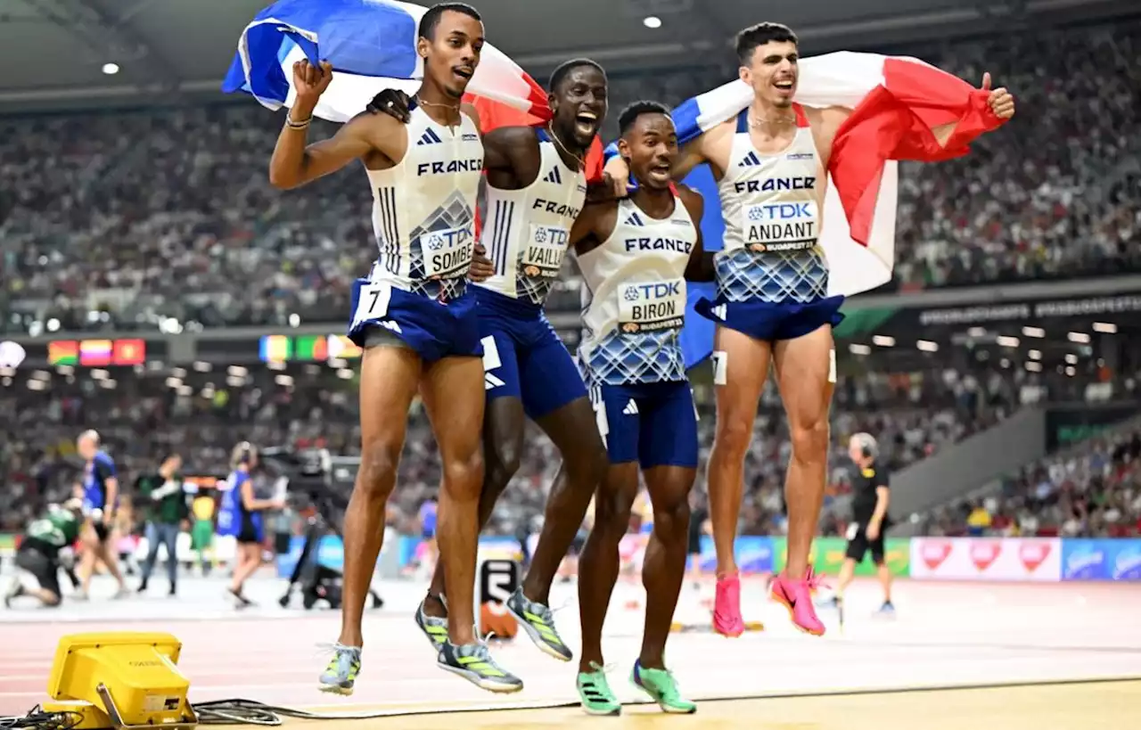 Grâce au relais 4x400 m, la France décroche enfin une médaille aux mondiaux