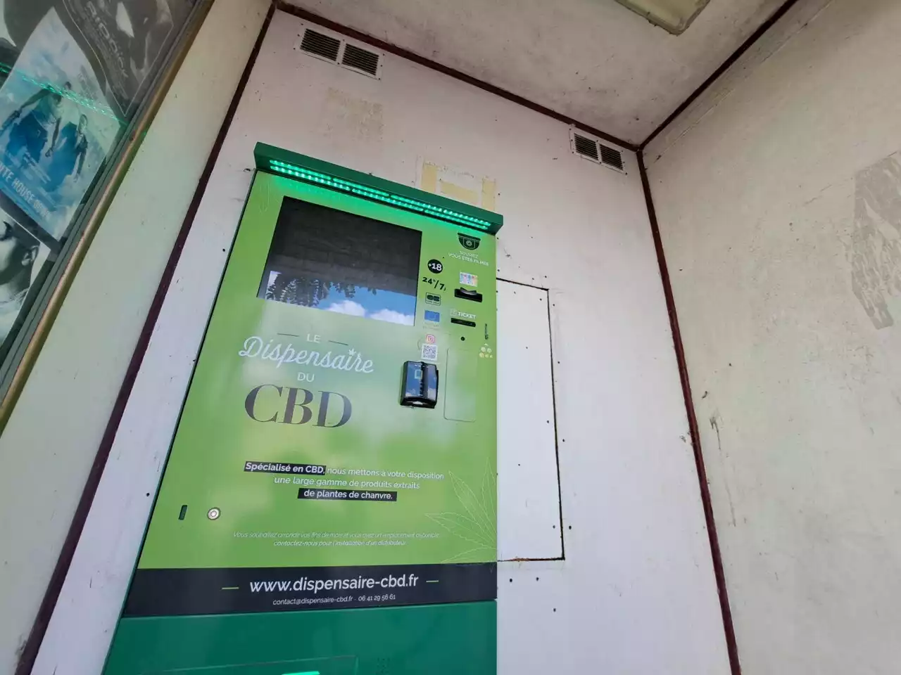 CBD : dans l'agglomération d'Orléans, le cannabidiol peut s'acheter directement au distributeur