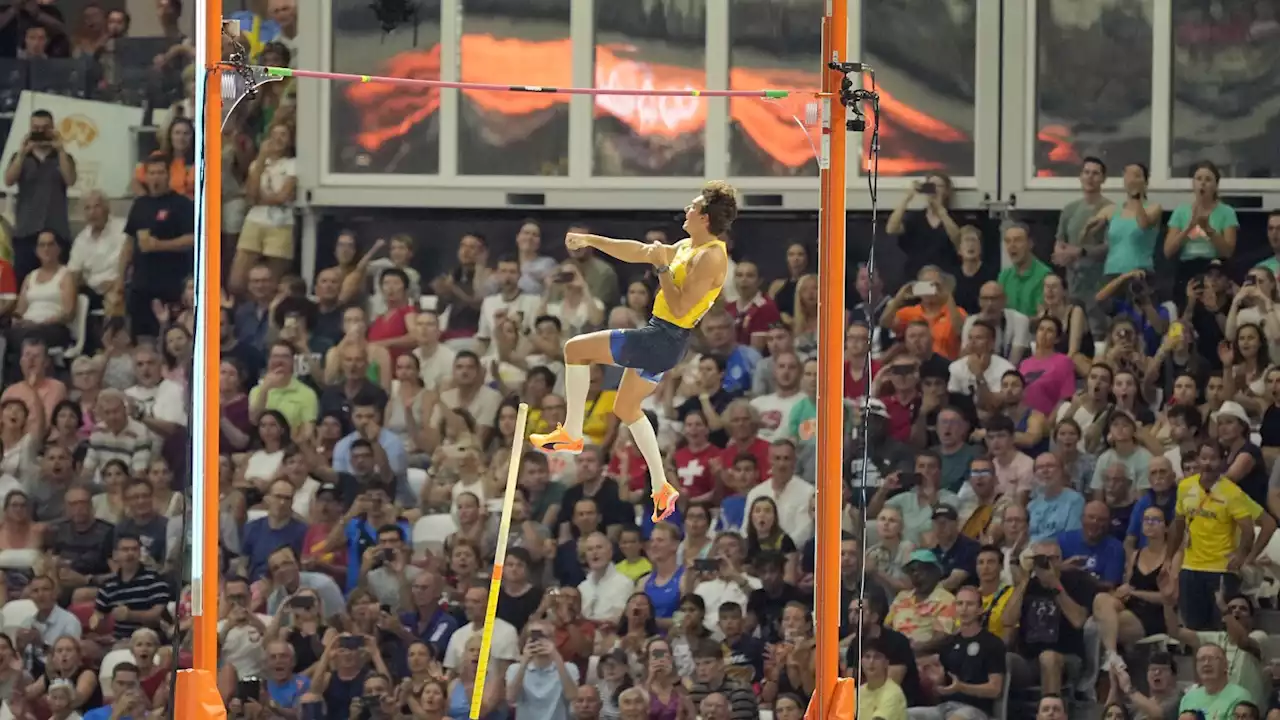 Swedish pole vaulter Armand Duplantis defends title at world championships