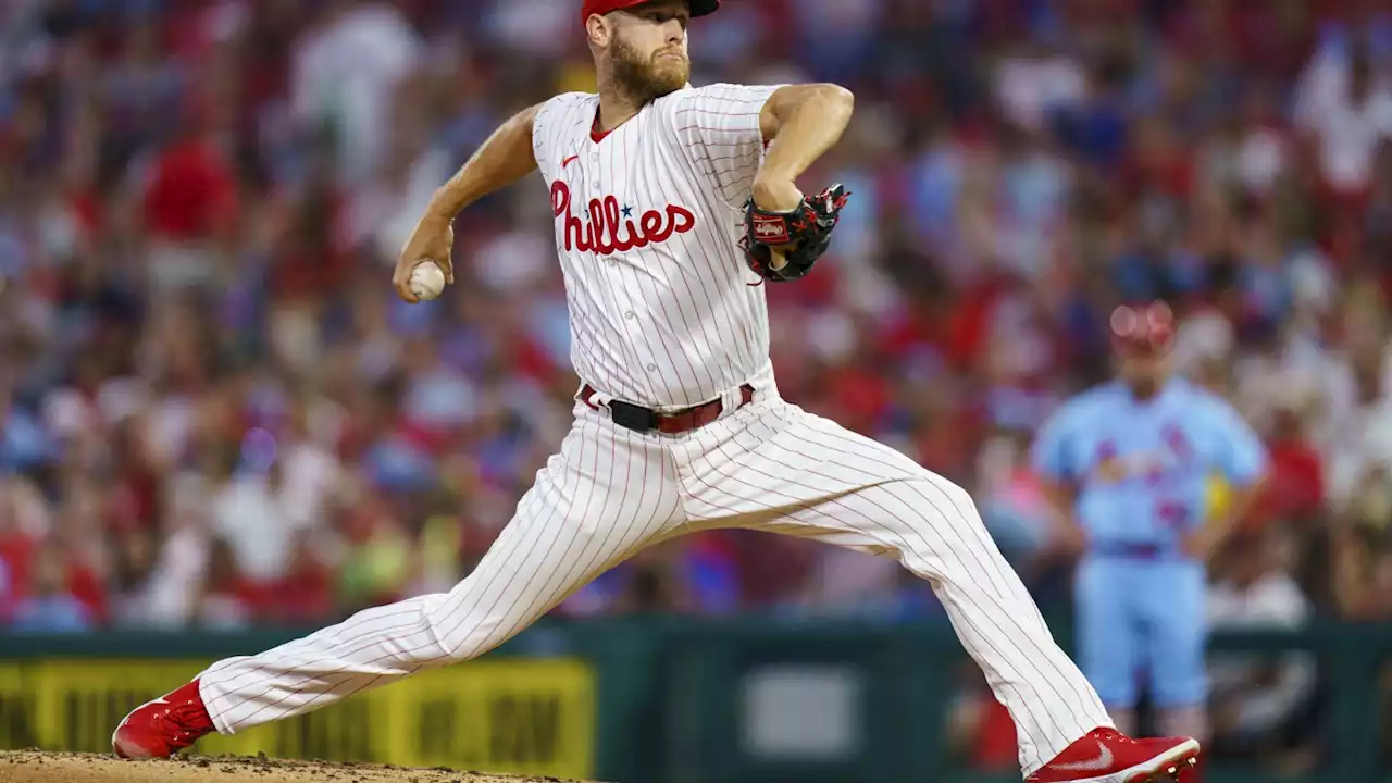 Wheeler strikes out 10, Phillies hit three homers in 12-1 win over Cardinals