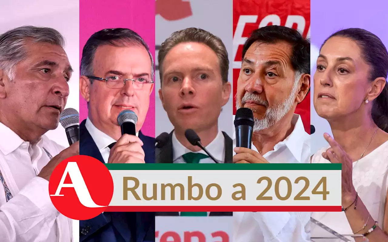 Rumbo a 2024: Aspirantes de Morena preparan cierre de giras a dos días de la encuesta