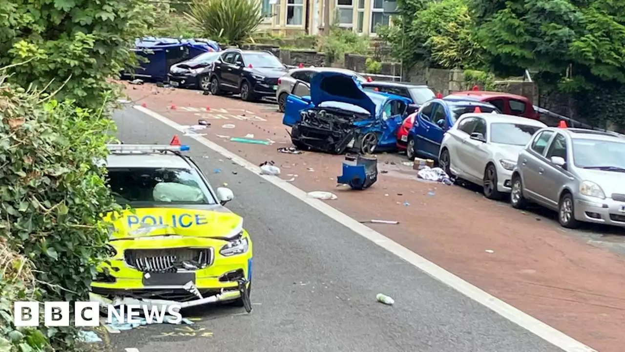 A4 Bristol: Four in hospital after police chase suspected drink driver