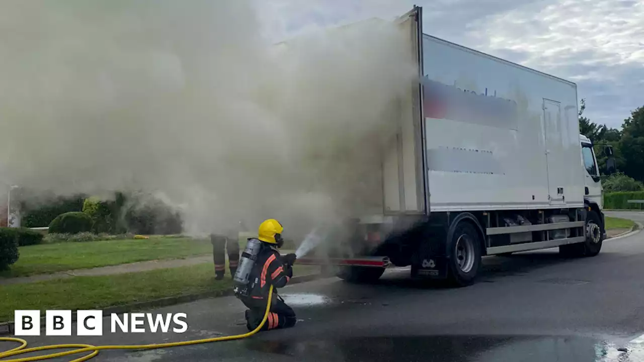 Lithium battery warning after Cambridgeshire bin lorry fires